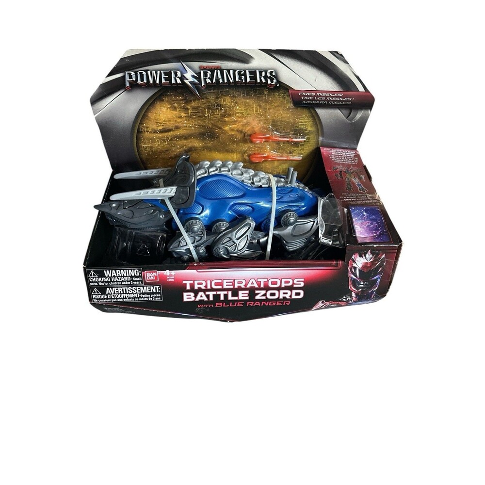 2016 Power Rangers Triceratops Battle Zord *New